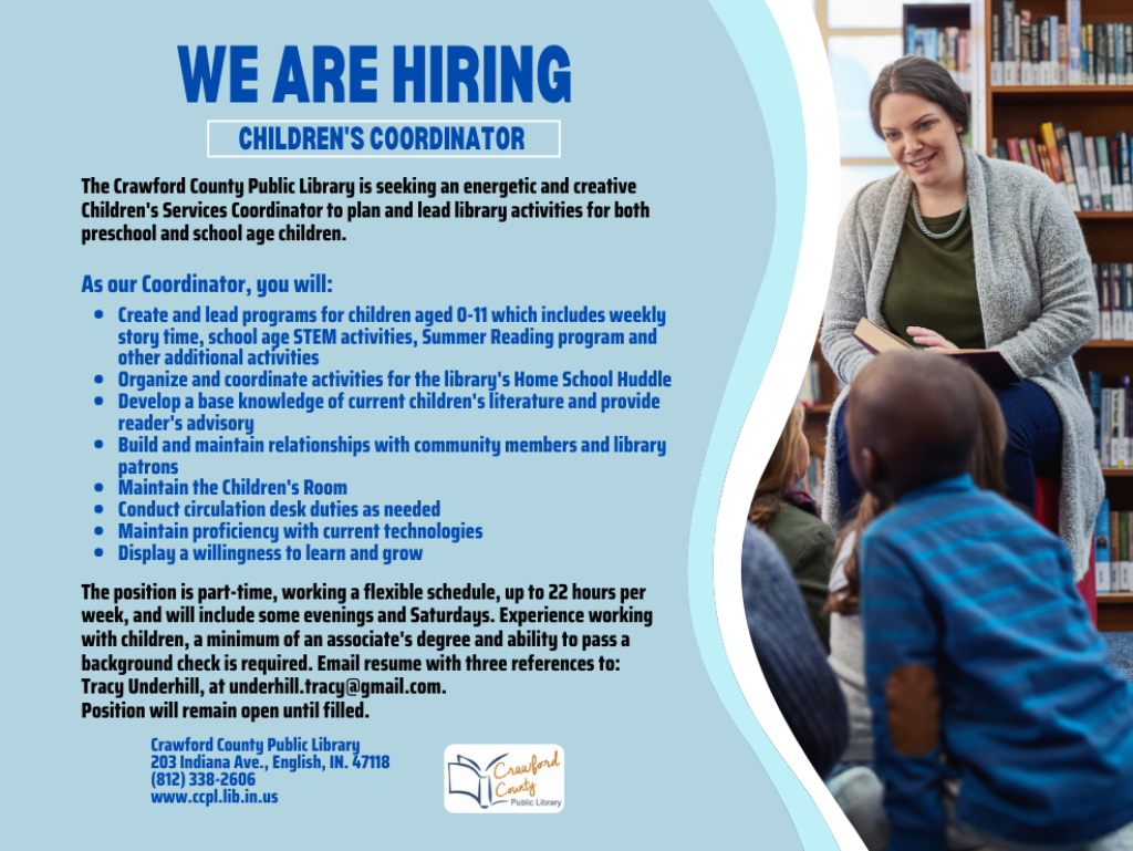 Hiring Children's Coordinator