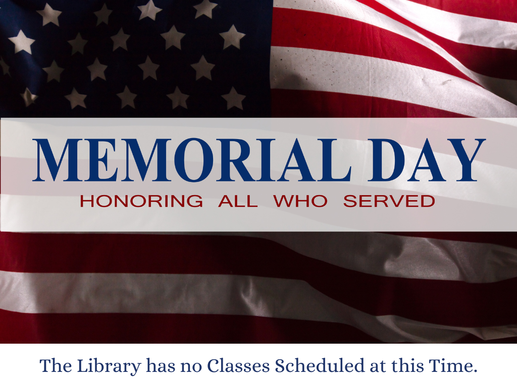 Memorial Day Cal